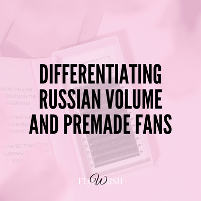 Differentiating Russian Volume And Premade Fans