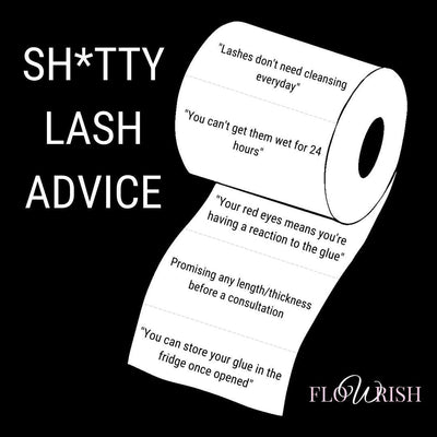 Sh*tty Eyelash Extension Advice